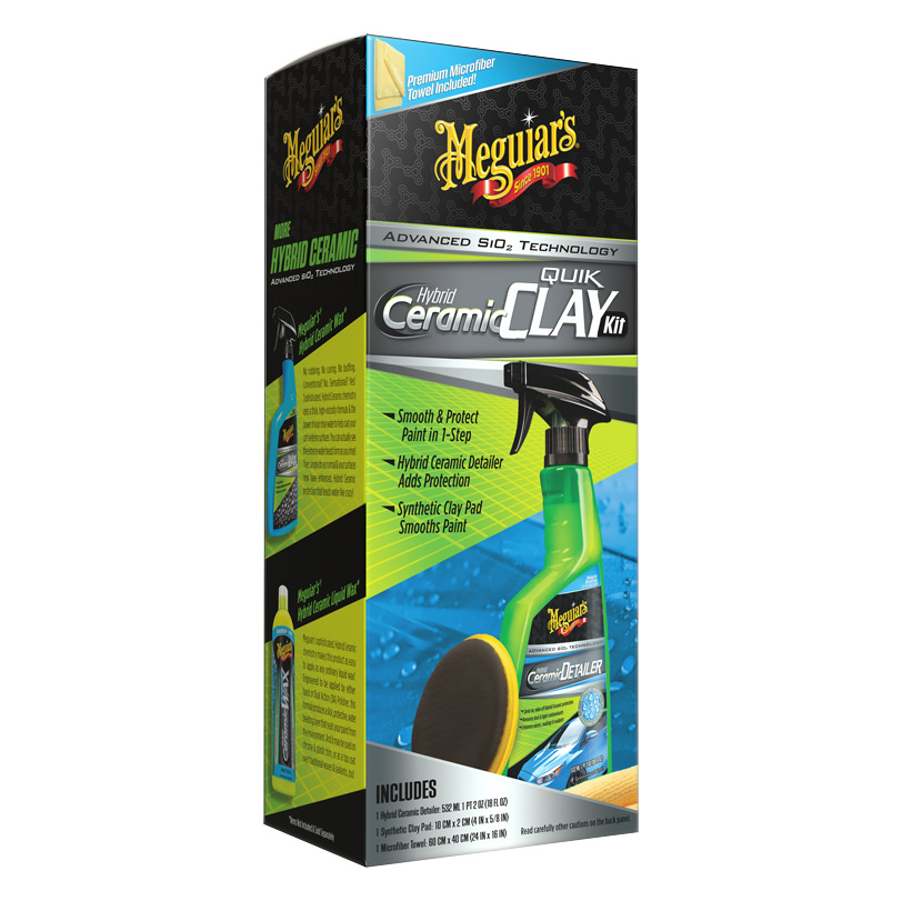 Kit de décontamination Hybride Céramique Meguiar's