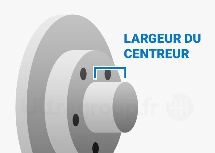 Cales SCC 10mm (paire) - Anodisé Argent - 4x100 (56,1)