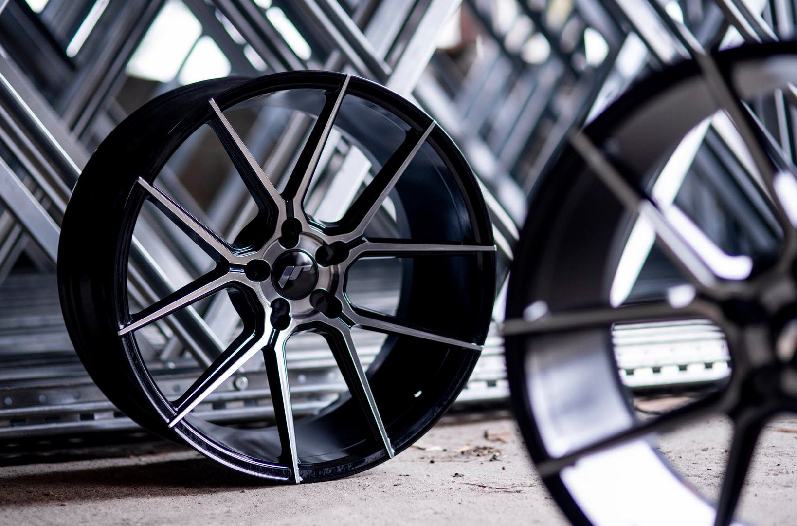 japan racing jr-30 black brushed tinted face