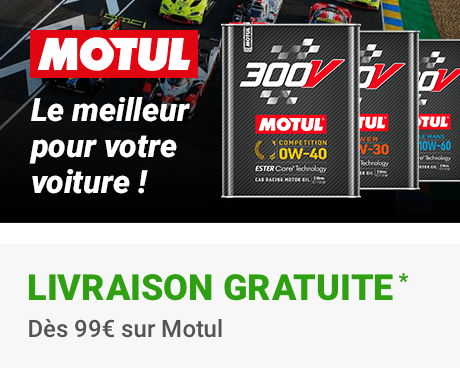 Motul : le meilleur pour votre voiture ! Livraison gratuite dès 99€*