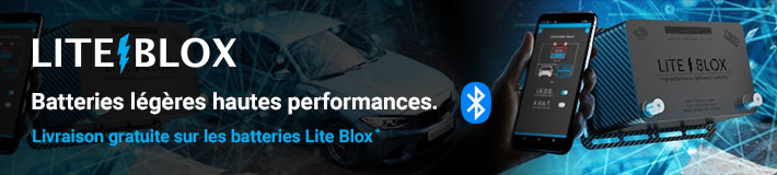 Lite Blox batteries légères hautes performances connectées en livraison gratuite*