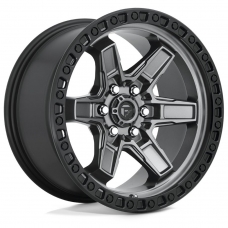 KICKER Matte Gun Metal Black Bead Ring