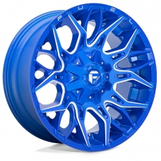 TWITCH Anodized Blue Milled