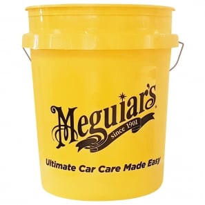 Seau jaune Meguiar's