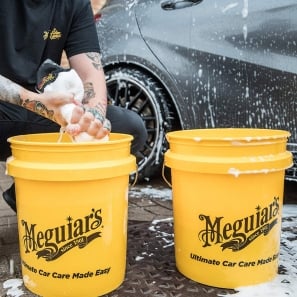 Seau jaune Meguiar's