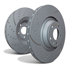 Disques de frein SuperSport rainurés percés GD EBC Volkswagen Phaeton