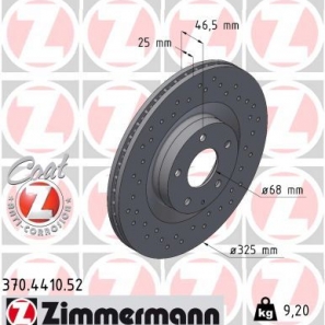 Disque de frein sport percé Sport:Z Zimmermann - 370.4410.52
