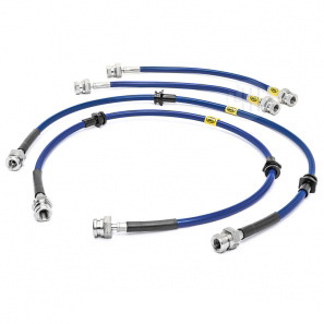 Durites de freins aviation Bleu HEL Performance Renault Vel Satis