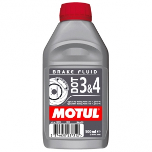 Liquide de frein Motul DOT 3 & 4 - 500 ml