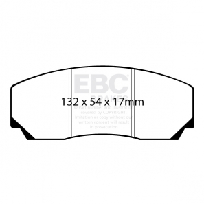 Plaquettes DP4002/2SS - EBC