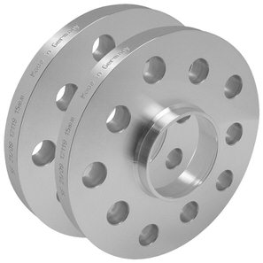 Cales SCC 10mm (paire) - Anodisé Argent - 4x108 (65,1)