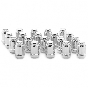 Écrous de roue Forgés conique fermé RACING JN2 M12x1,5 H.35mm - Chrome - lot de 20 + 1 adaptateur - Japan Racing