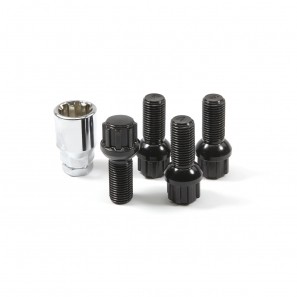 Boulons antivols de roue - STANDARD Noir - Overflat Peugeot Expert