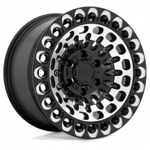 Jante Black Rhino LABYRINTH Gloss Black With Machined Face & Milling