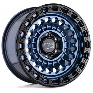 Jante Black Rhino SENTINEL Cobalt Blue with Black Ring