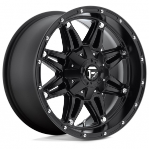 Jante Fuel HOSTAGE Matte Black 17 pouces 8.5x17" / ET38 / 5x114,3 et 5x120