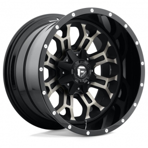 Jante Fuel CRUSH Gloss Machined Double Dark Tint