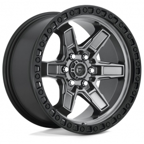 Jante Fuel KICKER Matte Gun Metal Black Bead Ring