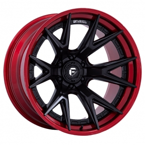 Jante Fuel CATALYST Matte Black With Candy Red Lip