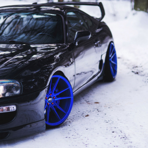 Jante Japan Racing JR-21 Platinum Blue Audi RS6