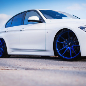 Jante Japan Racing JR-21 Platinum Blue Audi RS6