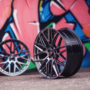 Jante Japan Racing JR-28 Hyper Black 18 pouces Opel