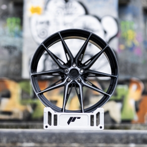 Jante Japan Racing JR-44 Black Machined with Tinted Face 19 pouces 8.5x19" / ET45 / 5x100 à 5x130