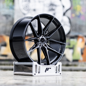 Jante Japan Racing JR-44 Black Machined with Tinted Face 19 pouces 8.5x19" / ET45 / 5x100 à 5x130