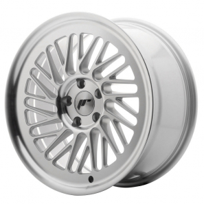 Jante Japan Racing JR-27 Machined Silver 18 pouces 8.5x18" / ET20 / 4x100 à 4x114,3