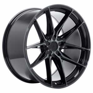 Jante Japan Racing JR-44 Black Machined with Tinted Face 19 pouces 8.5x19" / ET45 / 5x100 à 5x130