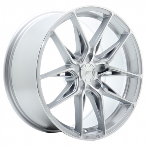 Jante Japan Racing JR-44 Silver Machined Face 21 pouces 11.0x21" / ET15 / 5x108 à 5x130