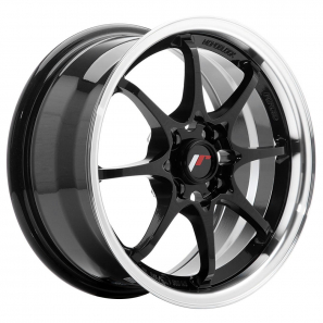 Jante Japan Racing JR-5 Gloss Black Machined Lip