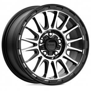 Jante KMC IMPACT Satin Black Machined