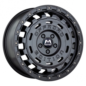 Jante Motec R-Cross (MOF1) Noir Mat - Cerclage Noir