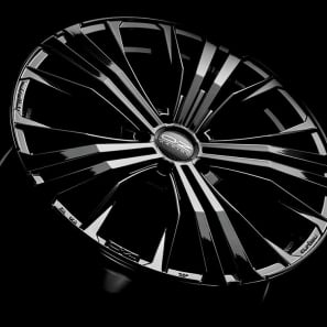 Jante OZ Cortina Gloss Black 19 pouces 9.0x19" / ET26 / 5x120