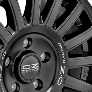 Jante OZ Rally Raid Matt Black - Silver Lettering 17 pouces 8.0x17" / ET25 / 6x139,7