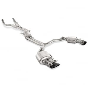 Ligne Akrapovic Evolution Line Titane pour Audi RS6 Avant (C7) (2013 à 2020)- S-AU/TI/3H