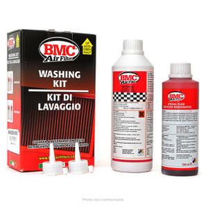 Kit d'entretien pour filtres à air BMC 500ml + Huile en flacon 250ml