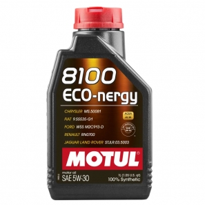 Huile Motul 8100 ECO-NERGY 5W30 - STJLR.03.5003 - 1L