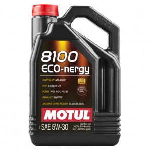 Huile Motul 8100 ECO-NERGY 5W30 - 5L