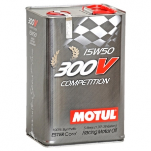 Huile Motul 300V 15W50 Competition - 5L