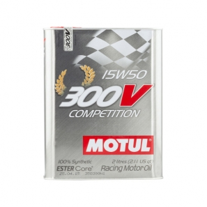 Huile Motul 300V 15W50 Competition - 2L