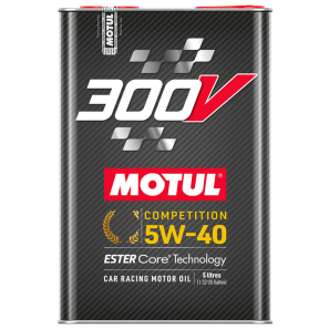 Huile Motul 300V Competition 5W40 - 5L
