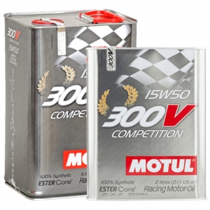 Huile moteur Motul 300V 15W50 Competition