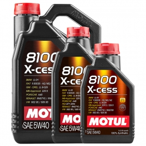 Huile moteur Motul 8100 X-cess 5W40